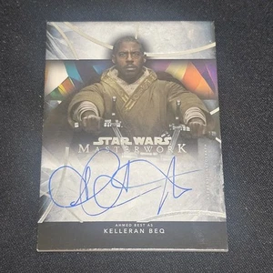 2024 Topps Star Wars Masterwork Kelleran BEQ Auto ES1 42 - Bild 1 von 2
