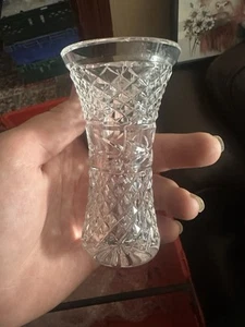 Waterford Crystal: piccolo vaso di fiori Glandore in pensione vetro soffiato a mano firmato - Foto 1 di 2