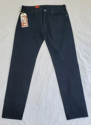 Levi's 1978 LVC 501 Big E Selvedge Denim Black Straight Fit  Men Jean Size 34X34 - Image 1 of 4