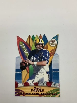 Brett Favre 1997 Pacific Crown Royal Pro Bowl troquelado #8 Foto 1 de 3