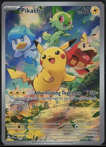 ENGLISH Pokemon - *Pikachu -* - 027 - SV: Scarlet & Violet Promo Cards - Picture 1 of 2