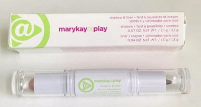 New In Box Mary Kay @ At Play Shadow & Liner Caramellow Full Size ~ Fast Ship - Image 1 of 2