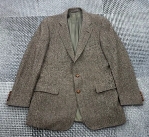 Blazer de tweed de lana británica vintage Ralph Lauren x Bigsby & Kruthers est 40R - Imagen 1 de 20
