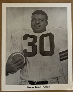Maurice Bassett 8" x 10" Copy of Photo Used for 1957 Topps Football Cards - Picture 1 of 1