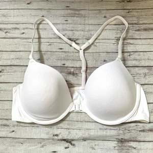 Victoria's Secret PINK Damen BH Gr. 36 B Wear Everywhere Demi Bra weiß Racerback - Bild 1 von 8
