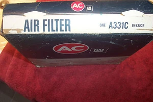 AC Delco NOS/OEM air filter fits 1967 Cadillac Oldsmobile Pontiac - Picture 1 of 3