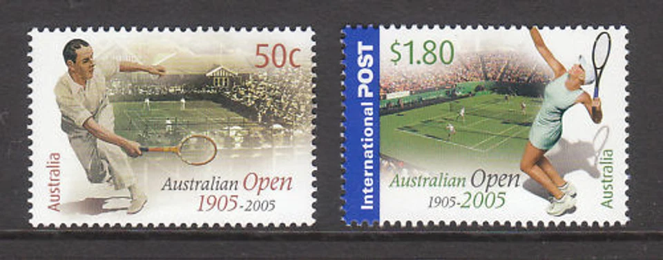 2005 Australian Tennis Open Centenary - MUH — 第 1/1 张图片