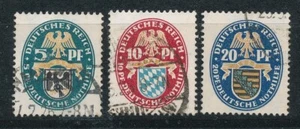 DR:: Nr. 375-377 gestempelt - Bild 1 von 2