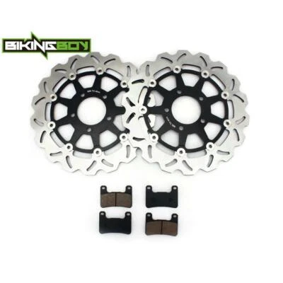 For Suzuki Front Brake Rotors Pads GSX-R 600 GSXR 750 2004 2005 GSX-R 1000 2004 - Image 1 of 4