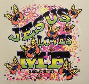 CAMISA JESUS LOVES ME CHRISTIAN OUTFITTERS JESUS #SC-58 - Imagen 1 de 3