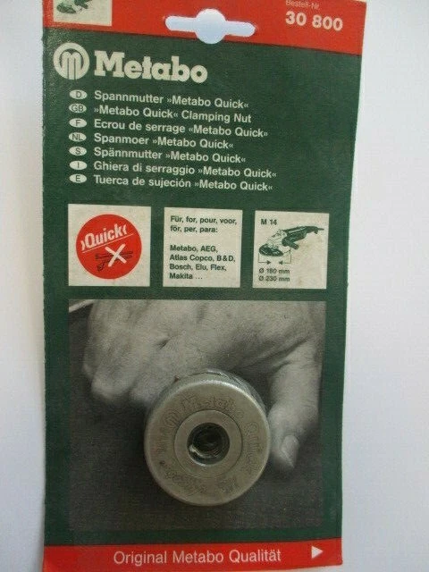 Metabo Quick Schnellspannmutter M14  Spannmutter  Art. 30 800 (CO30) - Bild 1 von 1