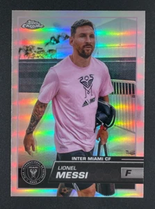2023 Topps Chrome MLS Lionel Messi Inter Miami Variations Refractor SSP #58 - Picture 1 of 3