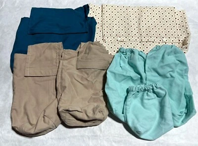 Mixed Lot of Bedding Sheet Set Pouch/Holder Cotton/Polyester - Image 1 of 4