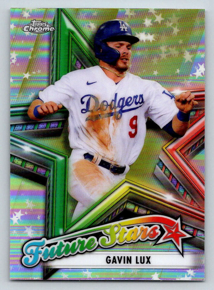 2021 Topps Chrome Future Stars #FS14 Gavin Lux (ref 194036) - Image 1 of 2