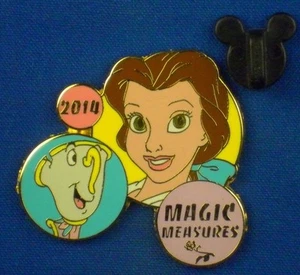 Prinzessin Belle & Chip Die Schöne und das Biest Magische Maße Pin # 102965 - Bild 1 von 4