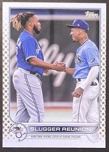 2022 TOPPS WANDER FRANCO VLADIMIR GUERRERO JR #329 GOLD STAR SLUGGER REUNION - Picture 1 of 2
