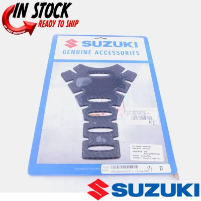 ALMOHADILLA TANQUE COMBUSTIBLE FIBRA CARBONO SUZUKI 1999-2021 SUZUKI HAYABUSA GSX1300R NUEVO OEM Foto 1 de 4