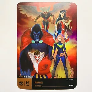 DC vs Vampires Set VAMPIRES MYTHIC MEGA CARD 262/500 - Picture 1 of 5