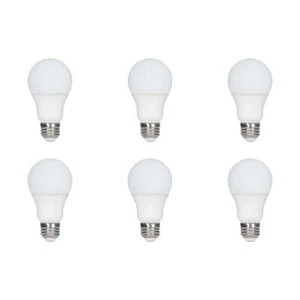 SATCO 9.8W - A19 LED - 3000K - Medium base - 220 deg. Beam Angle -120V - 6PK - Picture 1 of 2