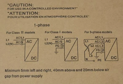 MW MEAN WELL SDR 75 12 POWER SUPPLY DIN Rail Mountable Input 100-240 VAC Output - Изображение 1 из 4