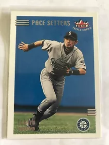 2002 Fleer Triple Crown Pace Setters Ichiro Suzuki #265 Seattle Mariners - Picture 1 of 2