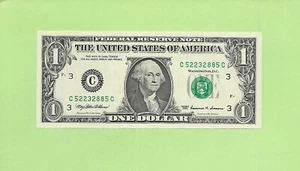 1999 ..UNCIRC 1 $ C 5223 2885 C .... 1999 1 $ C-C NICE NOTE FRN - Bild 1 von 2