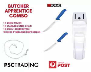 F.Dick Butcher Knife Apprectice Combo With Pouch and Chain - Bild 1 von 6