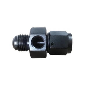 AN4 macho a hembra 1/8" medidor NPT sensor puerto lateral adaptador manguera de combustible montaje 4AN - Imagen 1 de 9