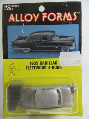 Kit Di Modelli In Lega 1:87 1955 Cadillac Fleetwood 4 Porte - Immagine 1 di 4