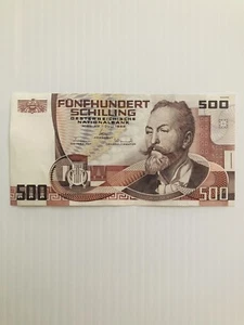 Austria 500 Schilling 1985 P-151 Crisp - Picture 1 of 2