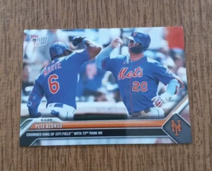 2023 Topps Now PETE ALONSO #383 Most Home Runs at Citi Field - Picture 1 of 2