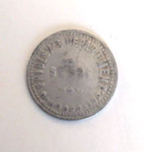 Fribley's Department Store Bourbon Indiana Good For 5 In Merchandise Token - Picture 1 of 2