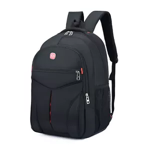Laptop Backpack Bag Anti Theft Extra Large 18" Men Travel School Waterproof Bag - Picture 1 of 10