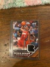 2005-06 upper deck basketball card Dorell Wright rookie review materials RRM-DO