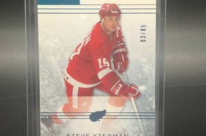 2014-15 ARTIFACTS STEVE YZERMAN 07/85 DETROIT RED WINGS #74