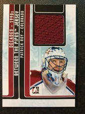 2013-14 ITG Decades Between the Pipes Jerseys Black #BTPJ10 Patrick Roy #ed/80