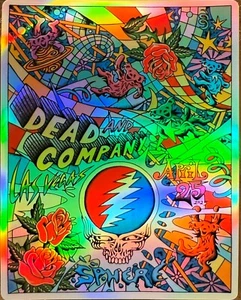 DEAD AND COMPANY STICKER/POSTER APRIL 25TH 2025 LAS VEGAS SPHERE - Picture 1 of 4