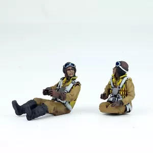 PreSale ProPainted Set 02 1:32 German Luftwaffe Seated Pilots (for Stuka) - Picture 1 of 14