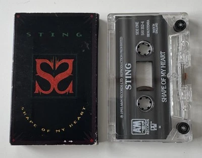 Sting ‎Shape Of My Heart UK 2-Track Cassette Single 1993 RARE - Image 1 of 4