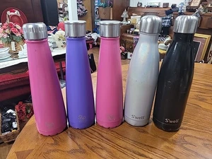 Lot Of 5 S'Well Bottles 15-17 Oz - Picture 1 of 8
