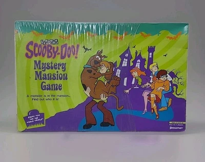 Scooby Doo Mystery Mansion Game Pressman 44008 Sealed Cartoon Network Game VTG  - Image 1 of 4