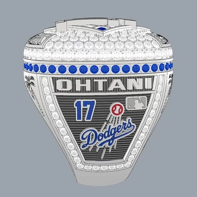 Nuevo 2025 Dodgers Ring LA Ring Player Ohtani# Foto 1 de 4