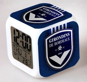 Reveil Digital lumineux  Illustration Girondins de Bordeaux - Picture 1 of 7