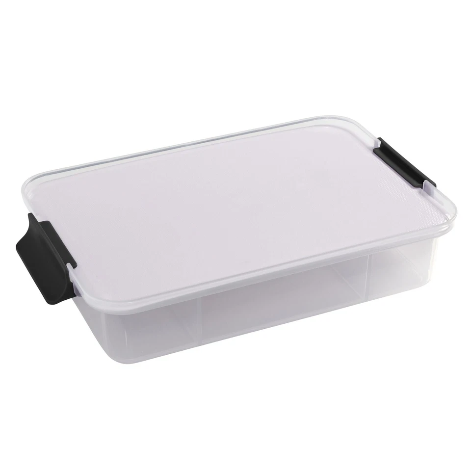 Коробка для закусок Build-a-Board с запирающейся пластиковой крышкой коврика для резки, 7,8 x 12,7 дюйма - Изображение 1 из 1