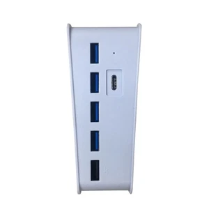6-Port Extend USB Hub Adapter Splitter For Sony PS5 Digital Edition Pro Console - Picture 1 of 16