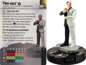 DC Heroclix Notorious: Dos Caras - 050b Súper Raro - Imagen 1 de 2