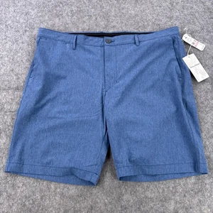 Tommy Bahama Shorts Herren 40 blau meliert IslandZone Double Eagle Golf UPF 30 - Bild 1 von 11