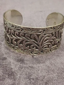 Brazalete ancho remolino boho Premier Designs de cobre - Imagen 1 de 11