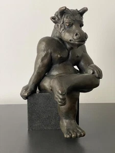 Einmaliges Bronze-Unikat „Minotaurus“ – Kunstguss Eschenburg, Lahn-Dill GmbH - Picture 1 of 15