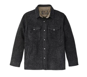 Filson Lined Mackinaw Wool Jac Shirt Black Marl/Check 20232893 Medium 450.00 - Bild 1 von 2